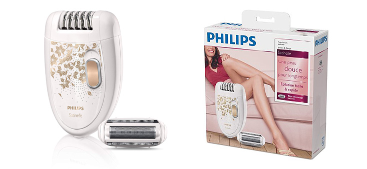 Coffret Philips HP6423/29 Épilateur Électrique